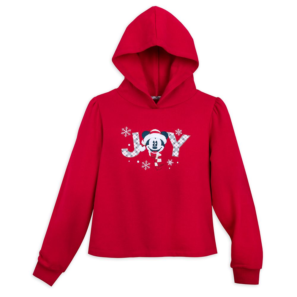 Mickey Mouse Holiday Pullover Hoodie for Women