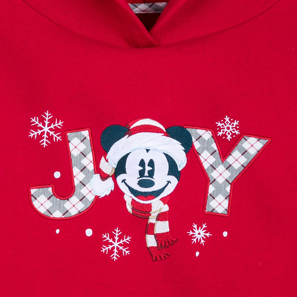 Mickey Mouse Holiday Pullover Hoodie for Women