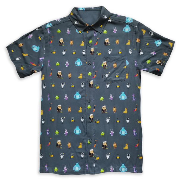 World of Pixar Woven Shirt for Adults