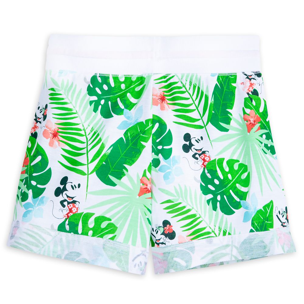 Mickey and Minnie Mouse Tropical Shorts for Women