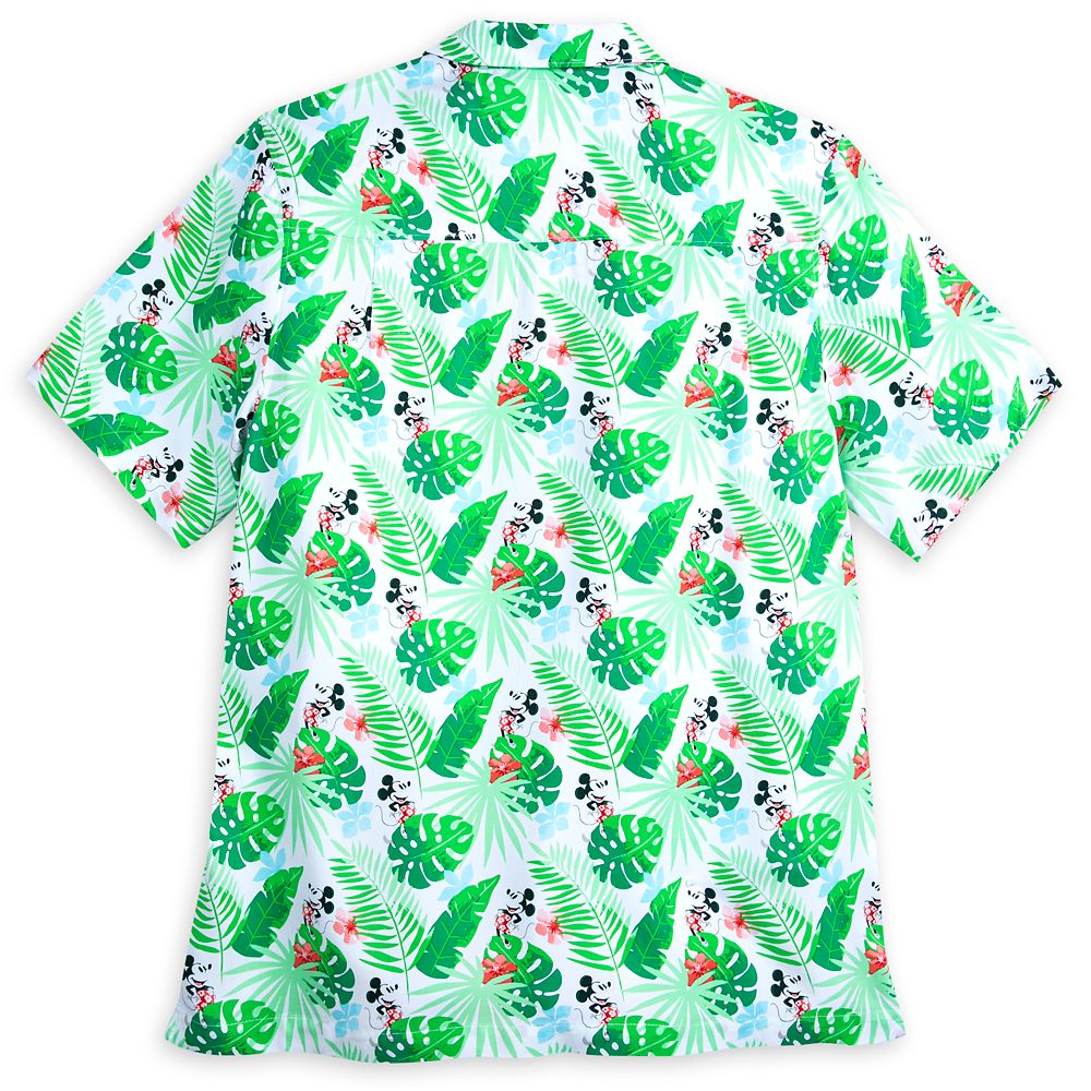 Mickey Mouse Tropical Woven Shirt for Adults