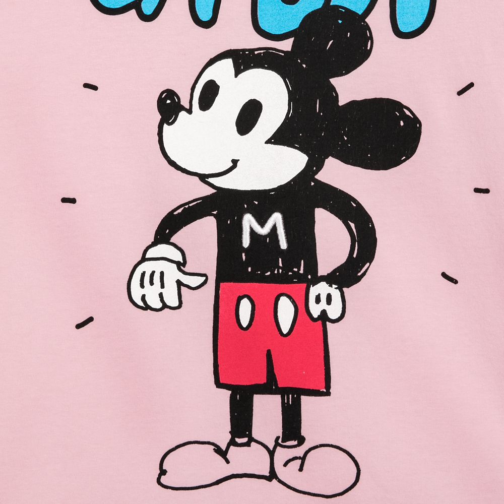 Mickey Mouse ''Oh Boy'' T-Shirt for Adults by Nanako Kanemitsu