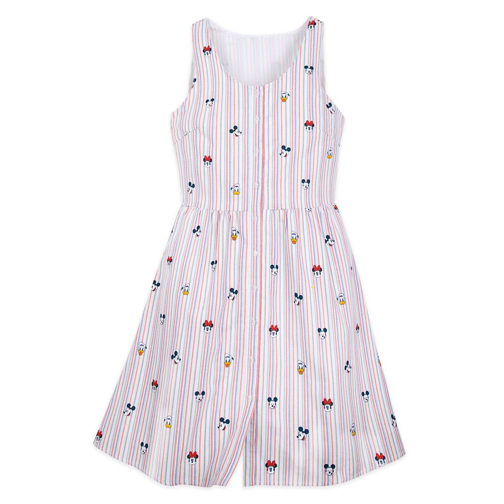 Mickey Mouse and Friends Summer Fun Woven Dress for Women
