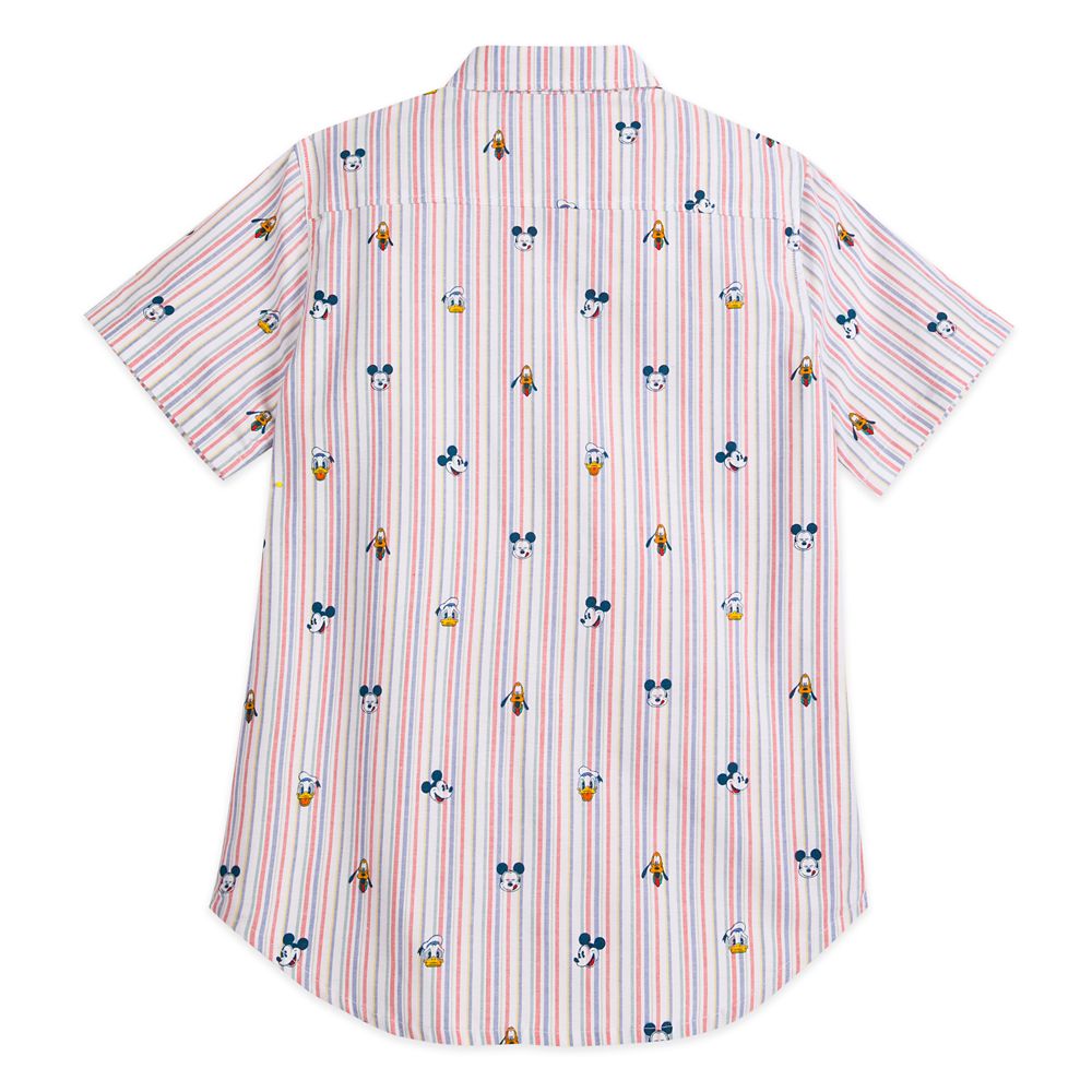 Mickey Mouse and Friends Summer Fun Woven Shirt for Men