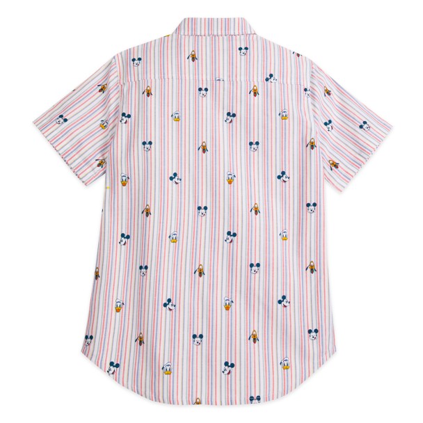 Mickey Mouse and Friends Summer Fun Woven Shirt for Men | shopDisney