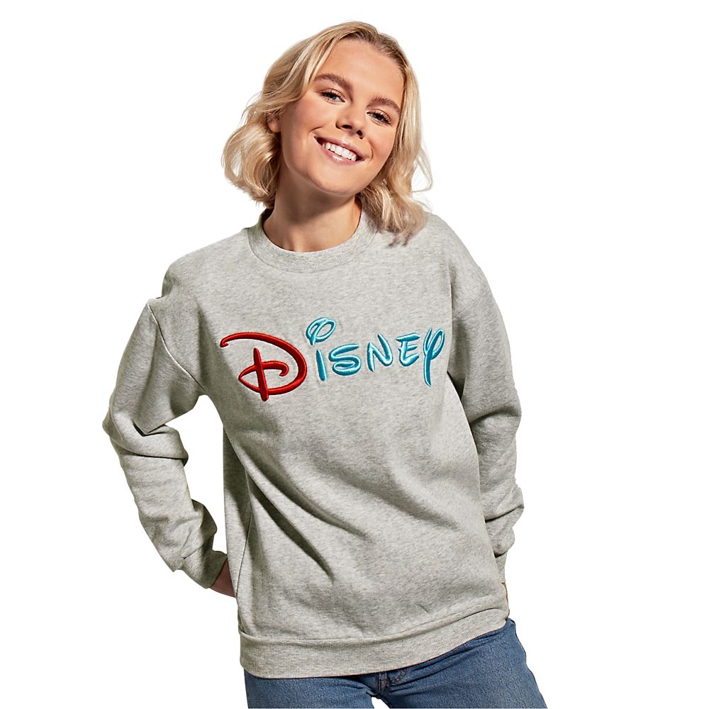 Mickey Mouse and Friends Disney Logo Sweatshirt for Adults – Mickey & Co.