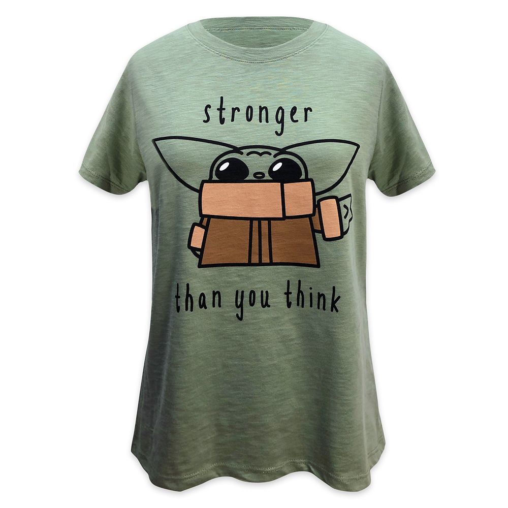 The Child ''Stronger'' T-Shirt for Women – Star Wars: The Mandalorian