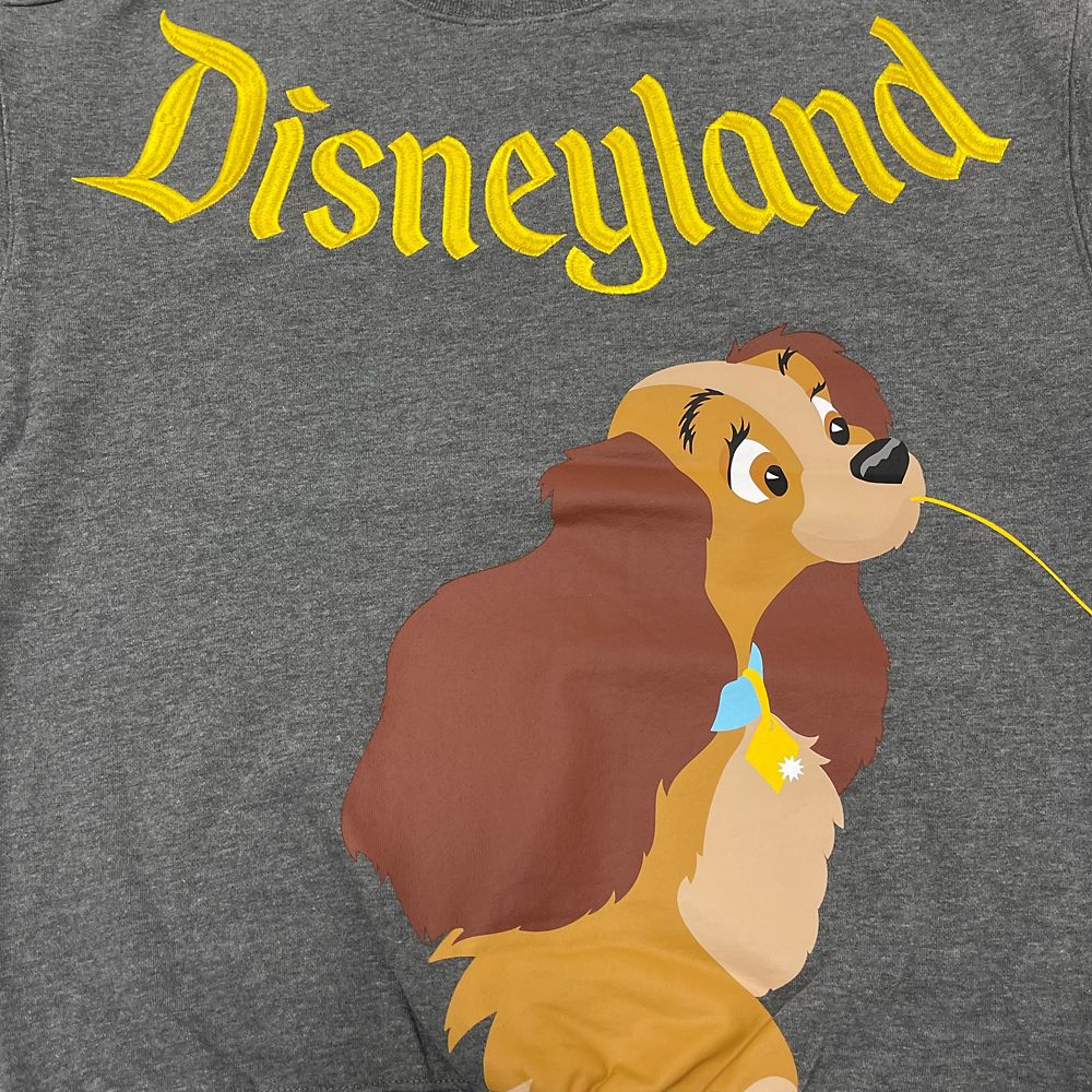 Lady and the Tramp Pullover Top for Adults &ndash; Disneyland