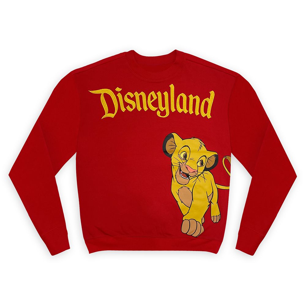 Simba and Nala Pullover Top for Adults – The Lion King – Disneyland available online