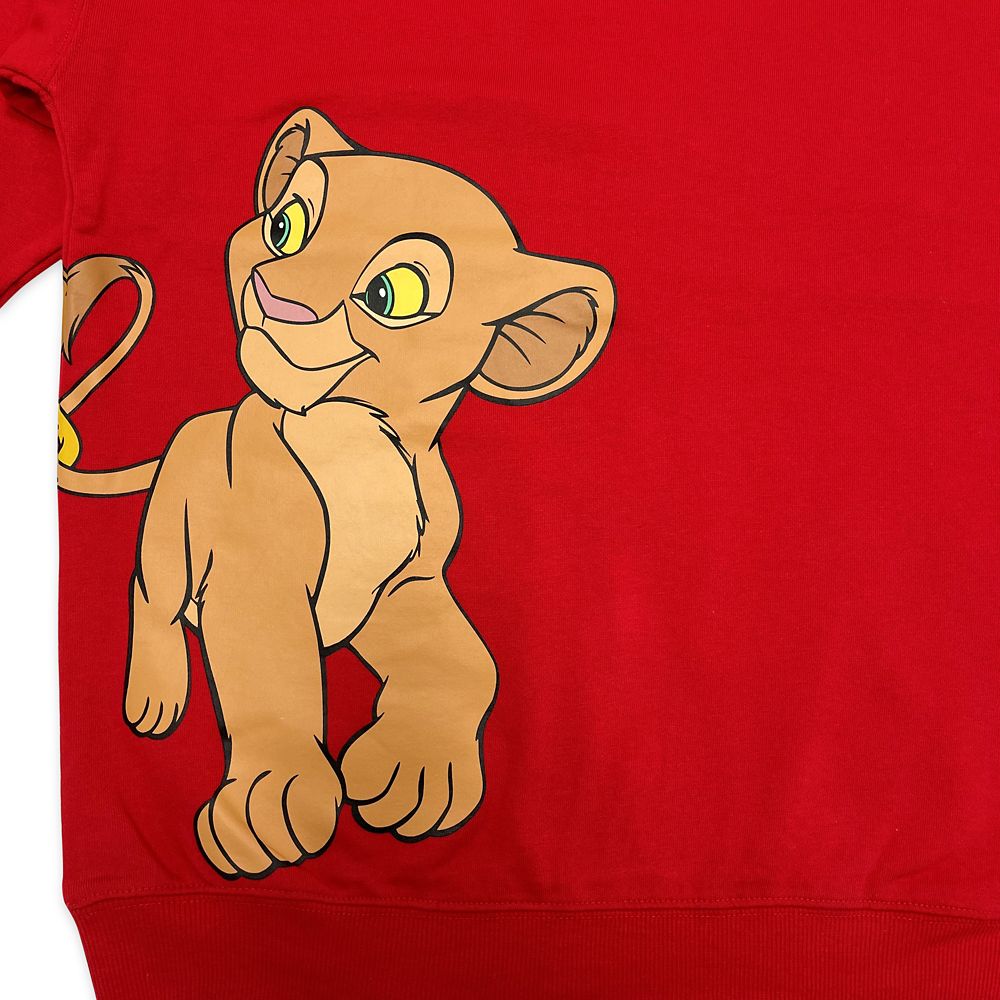 Simba and Nala Pullover Top for Adults &ndash; The Lion King &ndash; Disneyland