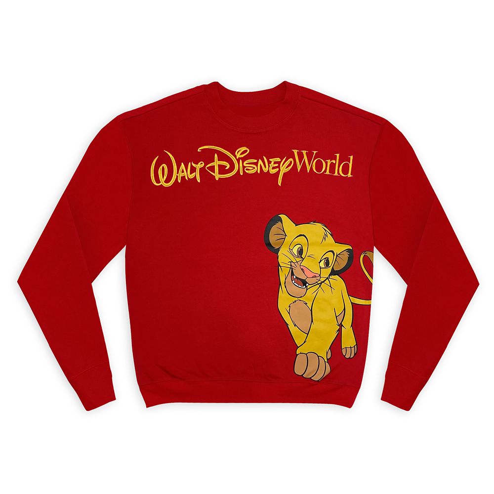 Simba and Nala Pullover Top for Adults – The Lion King – Walt Disney World