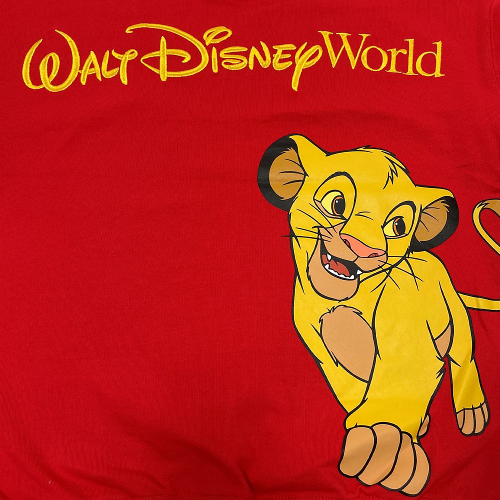 Simba and Nala Pullover Top for Adults &ndash; The Lion King &ndash; Walt Disney World