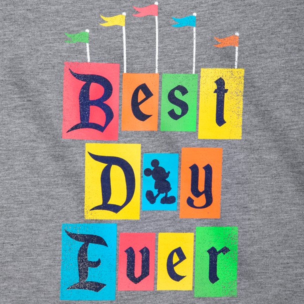 Mickey Mouse ''Best Day Ever'' T-Shirt for Adults – Disneyland