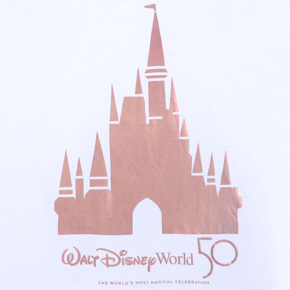 Cinderella Castle Fashion Top for Women – Walt Disney World 50th Anniversary