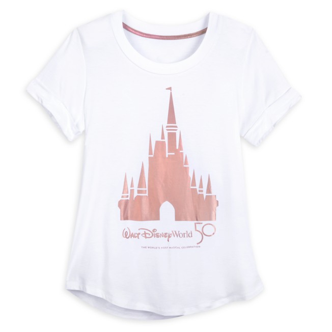 Cinderella Castle Fashion Top for Women – Walt Disney World 50th Anniversary