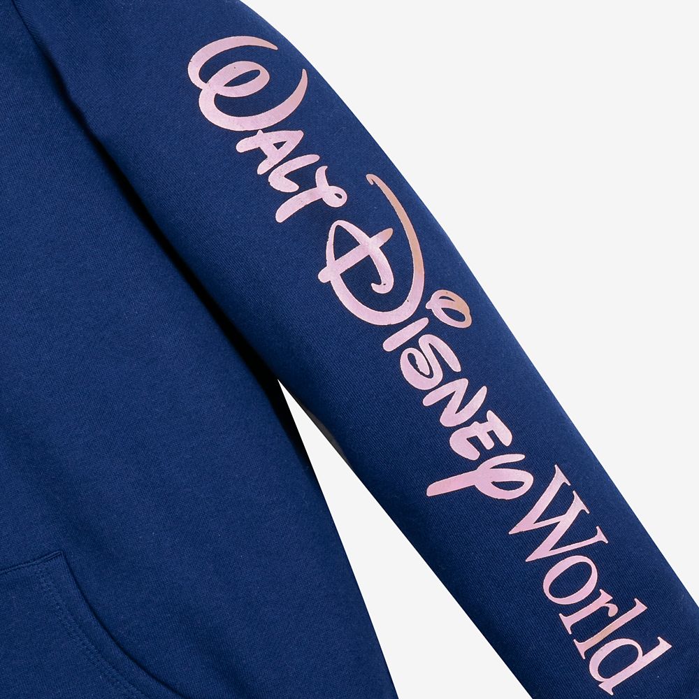 Mickey Mouse and Friends Zip Hoodie for Women – Walt Disney World 50th Anniversary