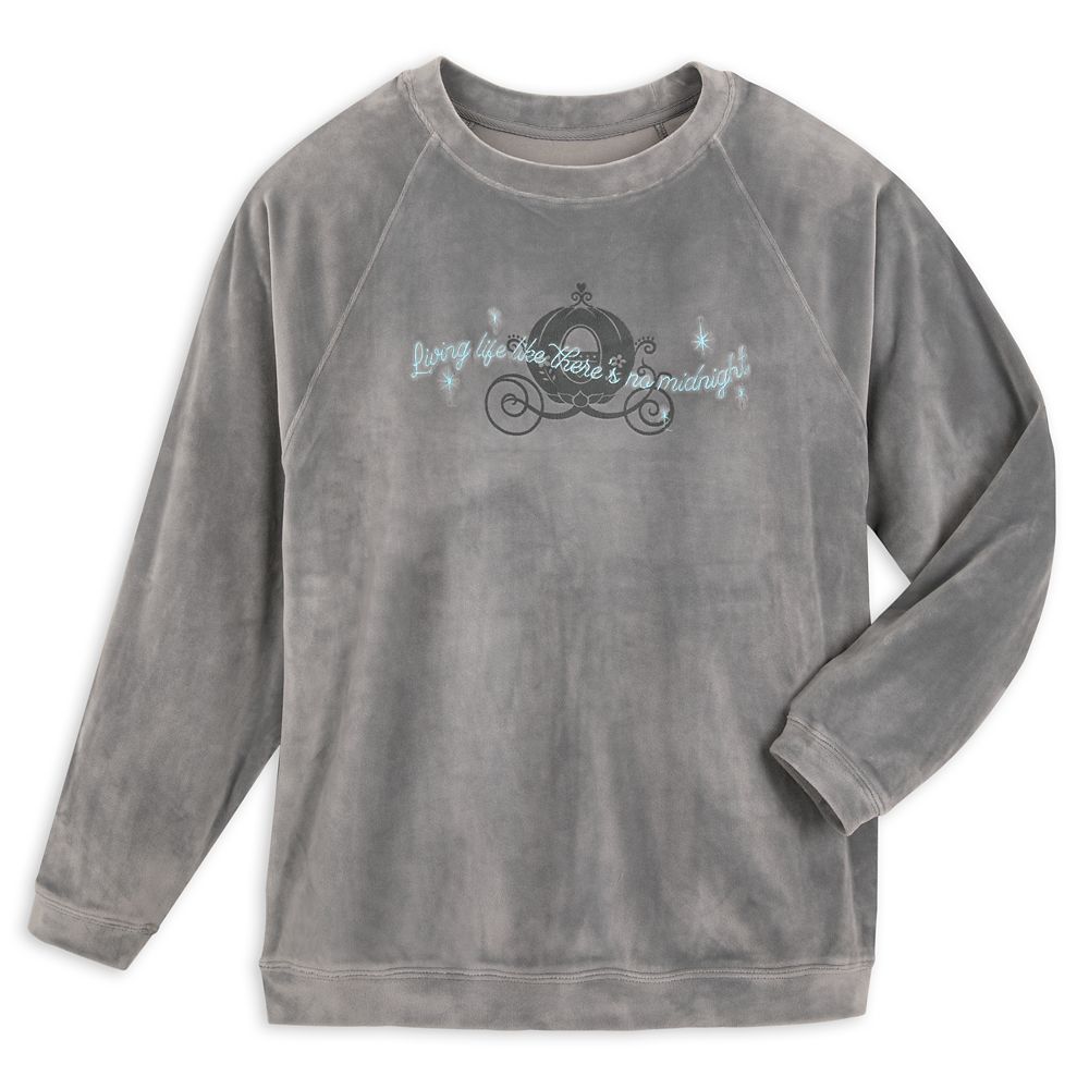 Cinderella Velour Sweatshirt for Adults