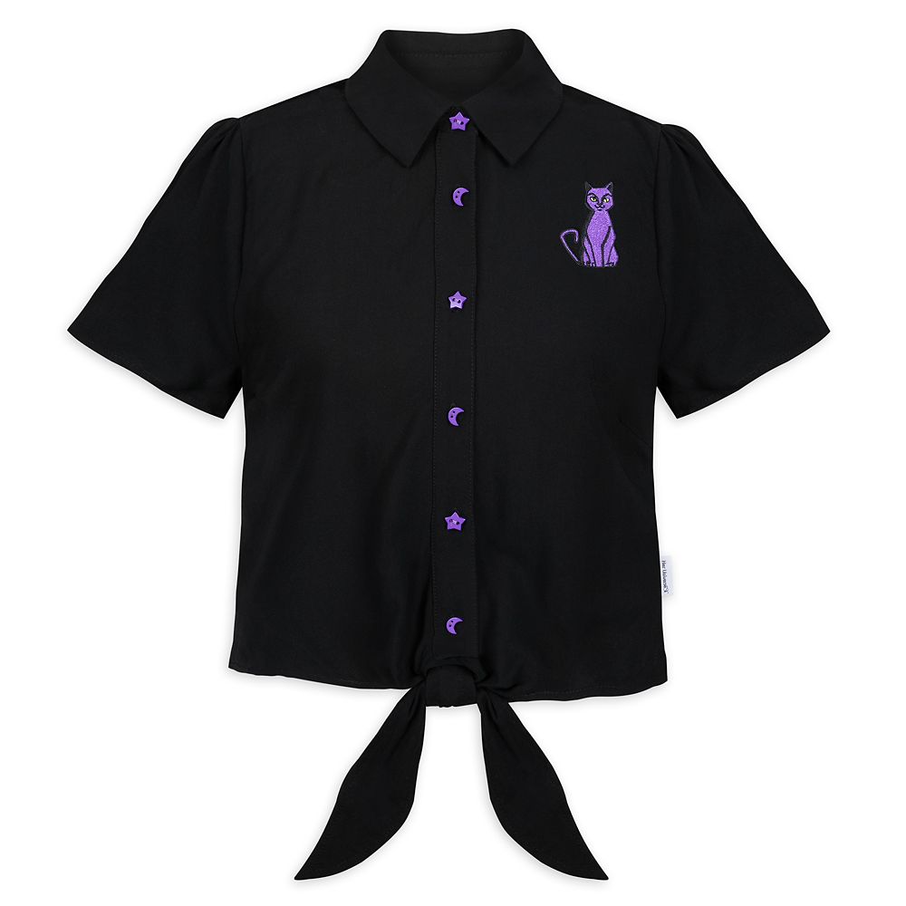 Hocus Pocus Tie Front Shirt for Women by Her Universe – Pre-Order