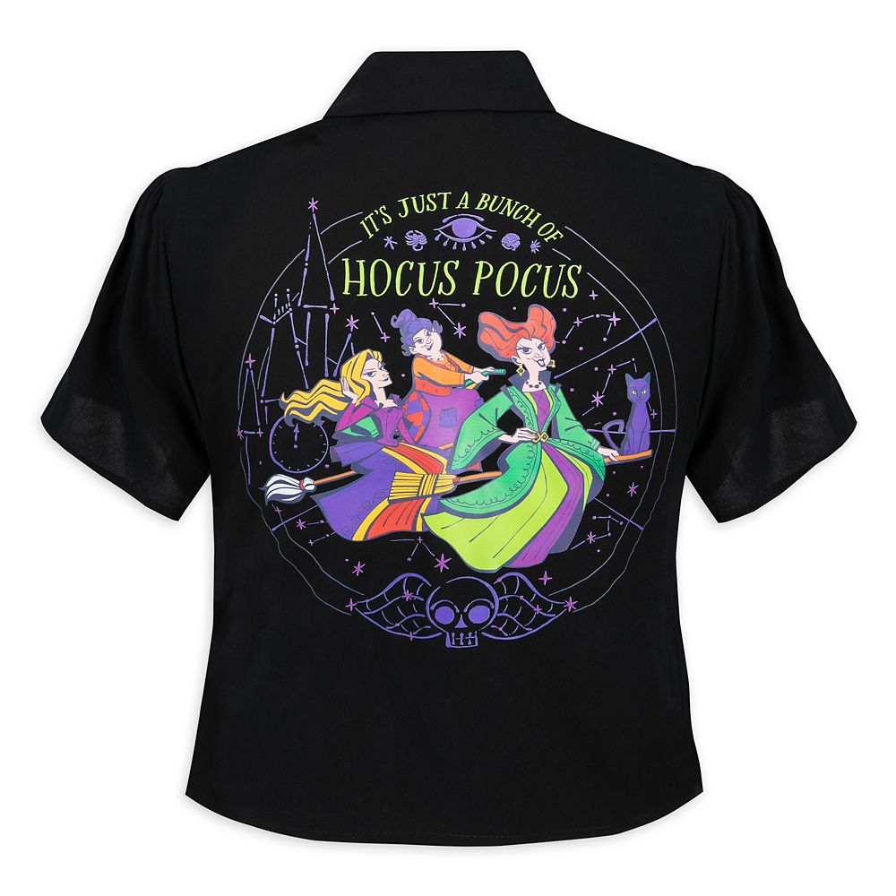 Hocus Pocus Tie Front Shirt for Women by Her Universe – Pre-Order