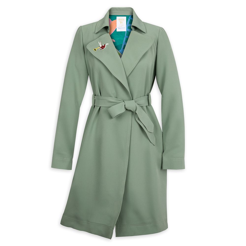 Alice in Wonderland by Mary Blair Trench Coat for Women by Her Universe – Pre-Order is available online for purchase