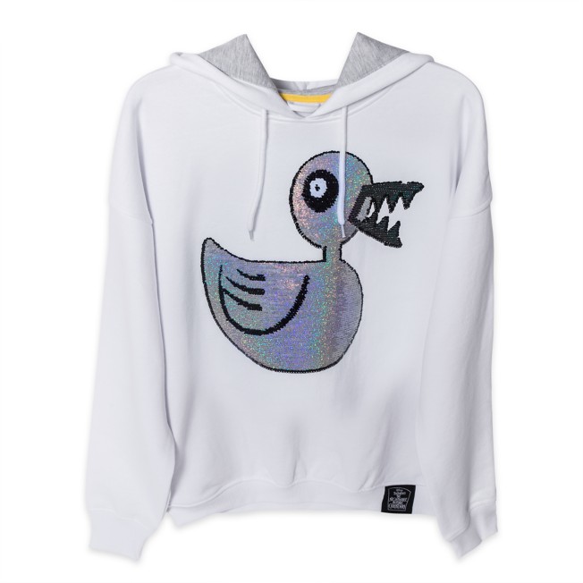 Undead Duck Reversible Sequin Pullover Hoodie for Adults – The Nightmare Before Christmas – Oh My Disney