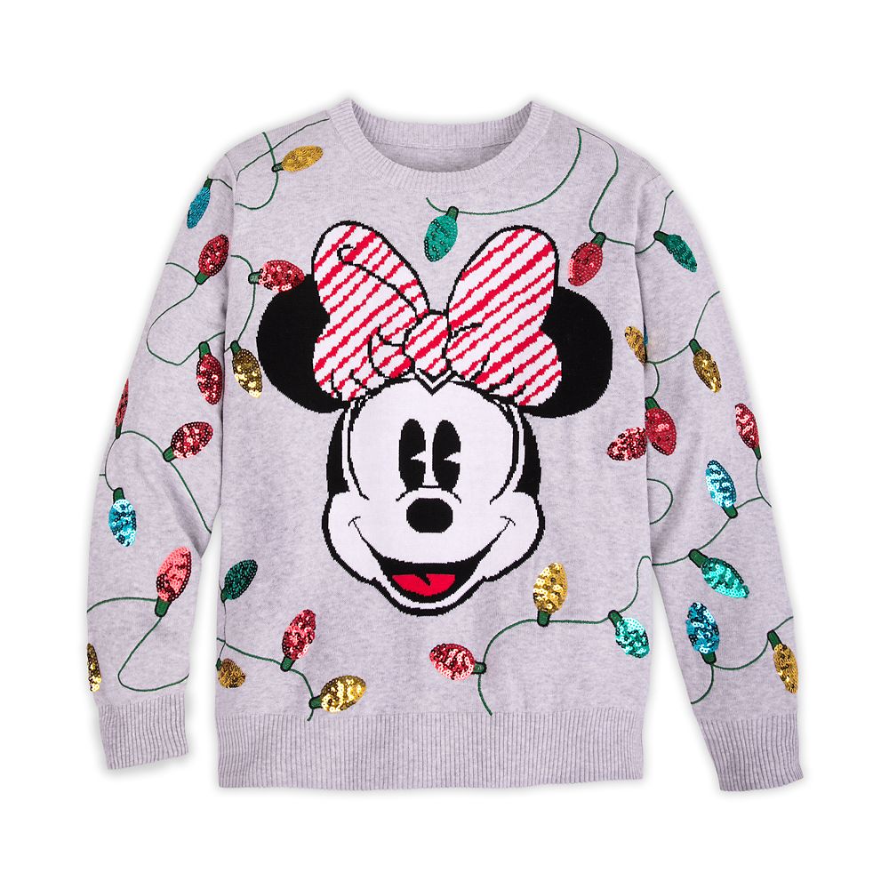 Minnie Mouse Holiday Cheer Sweater for Women