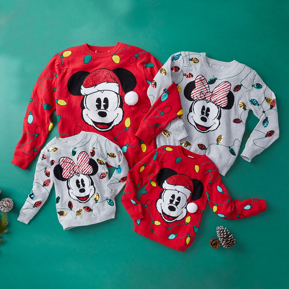 Minnie Mouse Holiday Cheer Sweater for Women