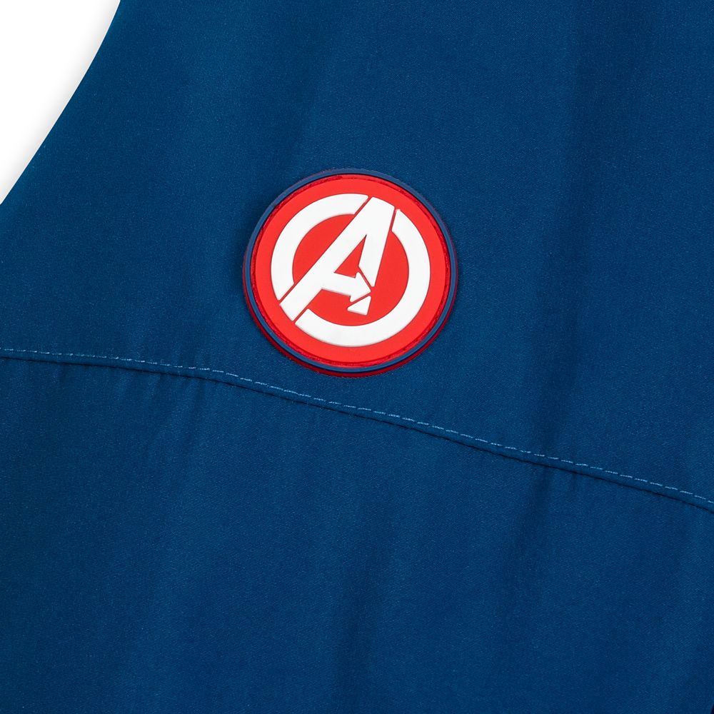 Captain America Costume Zip Hoodie for Adults