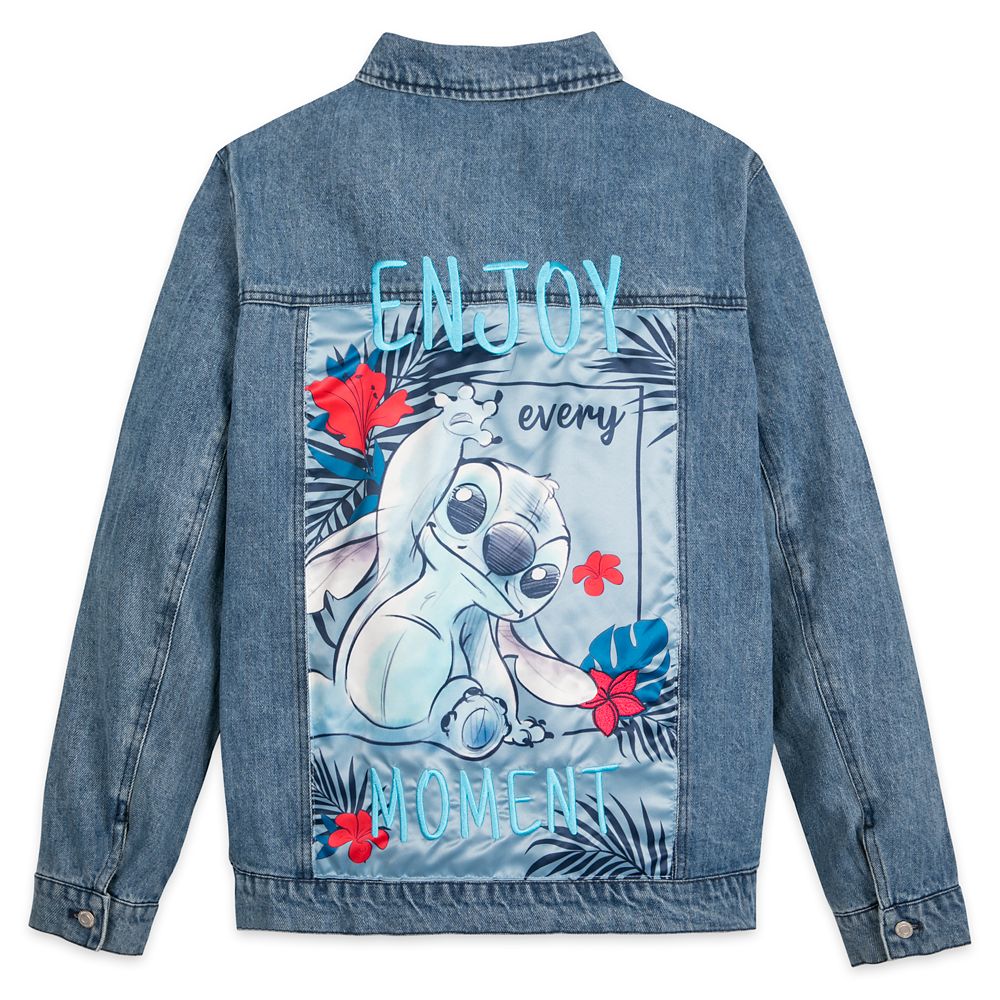 Stitch Denim Jacket for Adults – Disneyland Paris