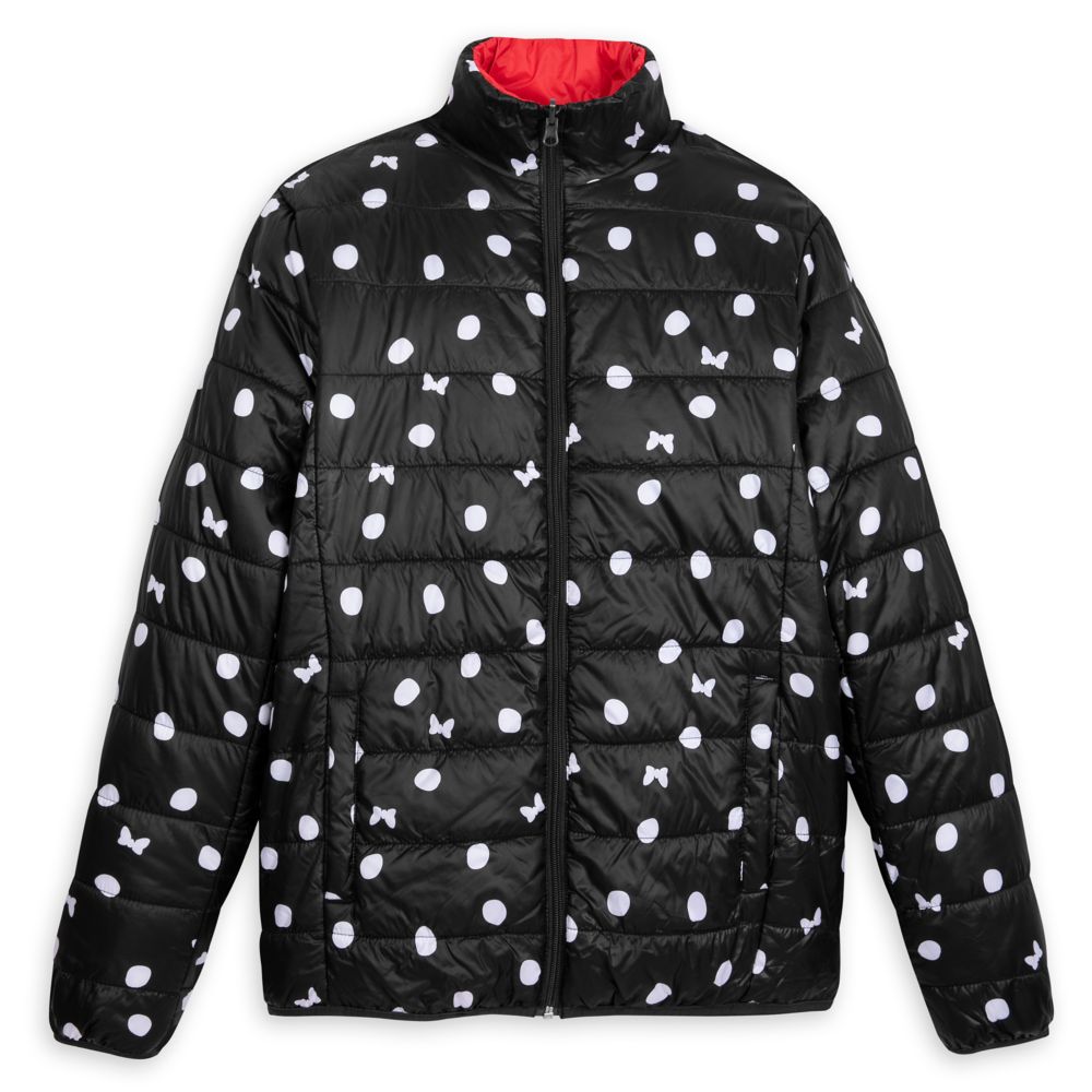 Minnie Mouse Puffy Jacket for Adults – Reversible is now out for purchase