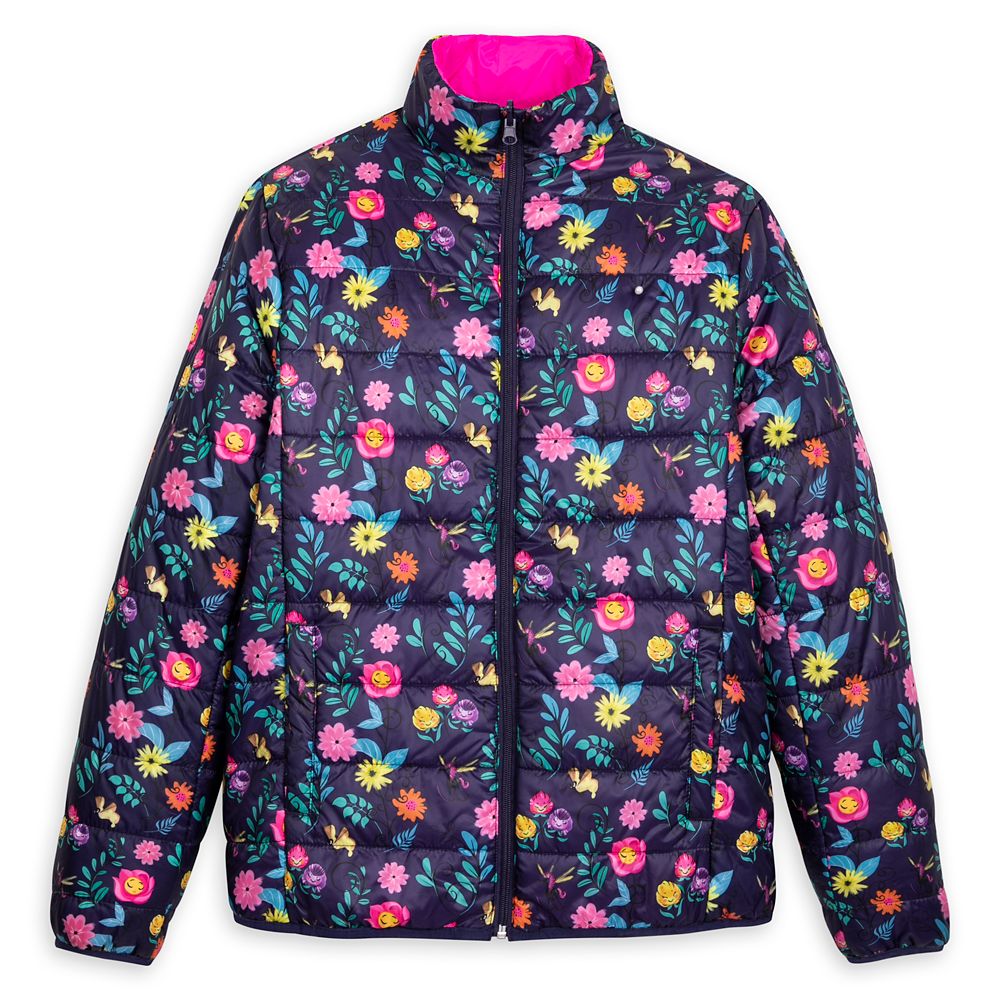 Alice in Wonderland Puffy Jacket for Adults – Reversible has hit the shelves for purchase