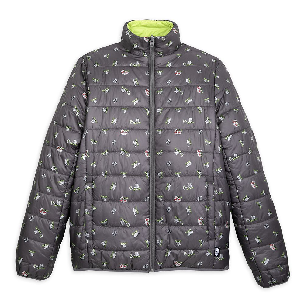 The Child Puffy Jacket for Adults – Star Wars: The Mandalorian – Reversible is now available for purchase