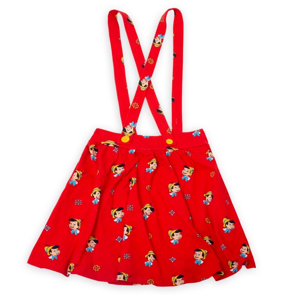 Pinocchio Suspender Skirt for Women by Cakeworthy