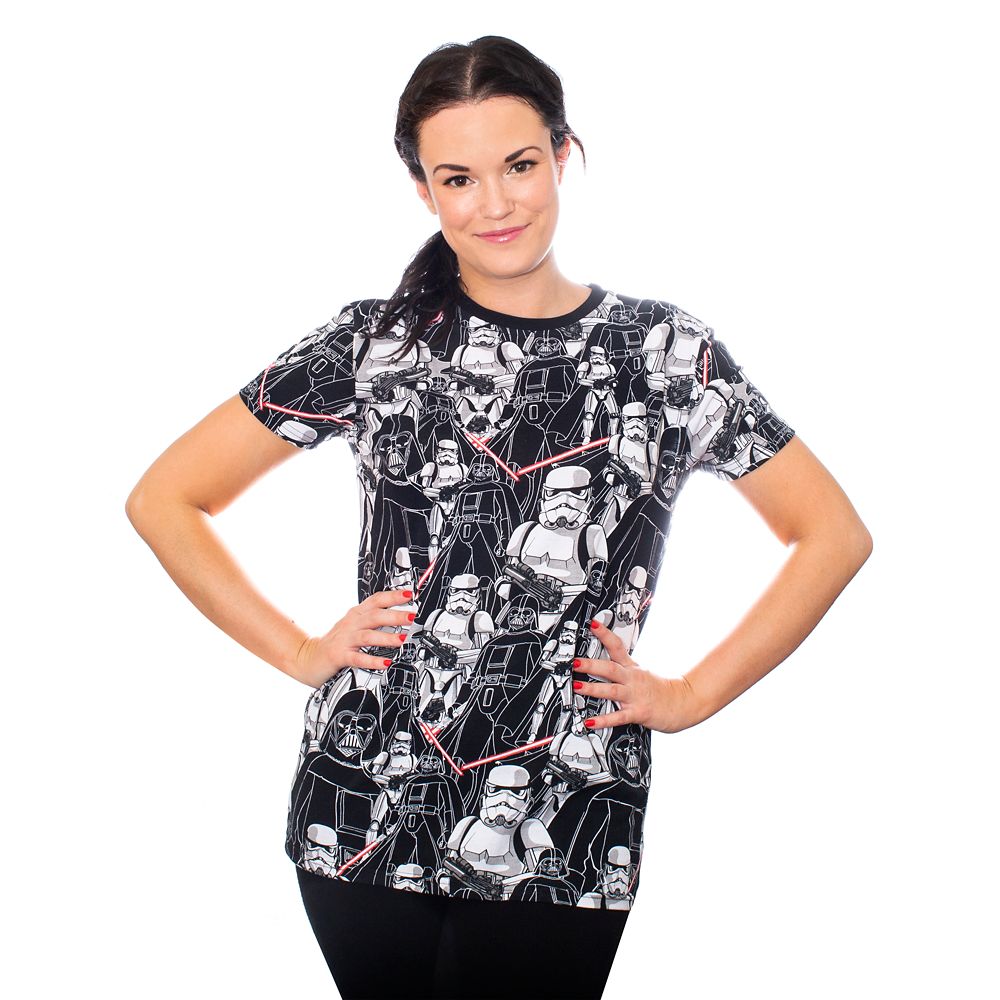 Darth Vader and Stormtrooper T-Shirt for Adults by Cakeworthy – Star Wars