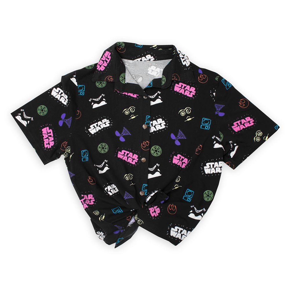 Star Wars Tie-Front Shirt for Women by Cakeworthy