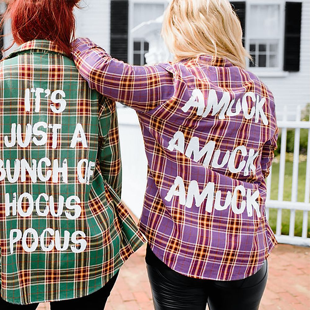 Hocus Pocus Flannel Shirt for Adults by Cakeworthy – Sarah