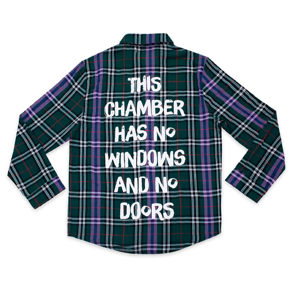 The Haunted Mansion Flannel Shirt for Adults by Cakeworthy