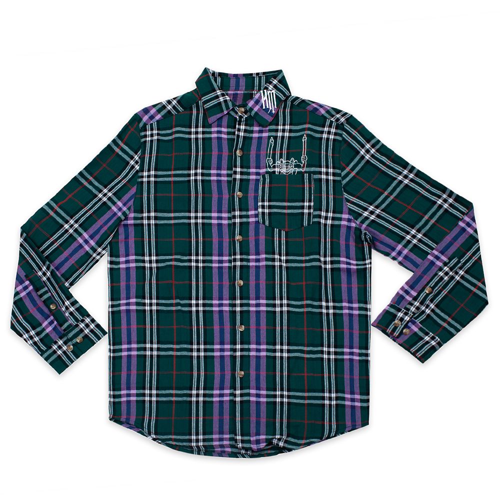 The Haunted Mansion Flannel Shirt for Adults by Cakeworthy