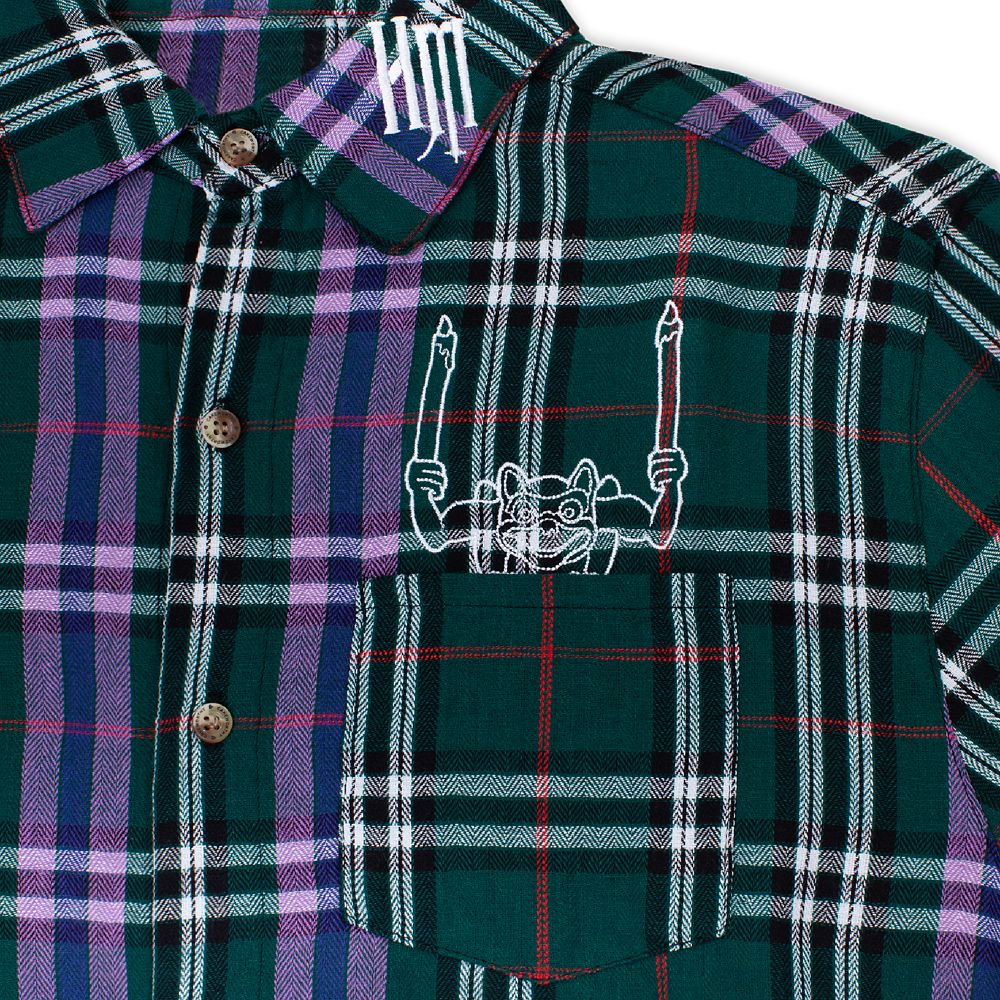 The Haunted Mansion Flannel Shirt for Adults by Cakeworthy