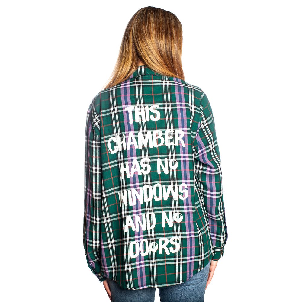 The Haunted Mansion Flannel Shirt for Adults by Cakeworthy