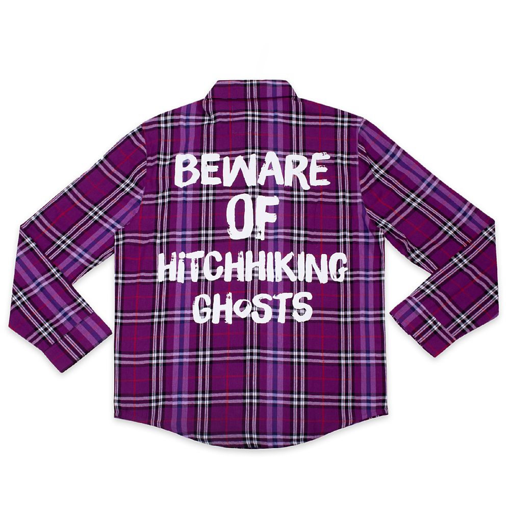 The Hitchhiking Ghosts Flannel Shirt for Adults by Cakeworthy – The Haunted Mansion