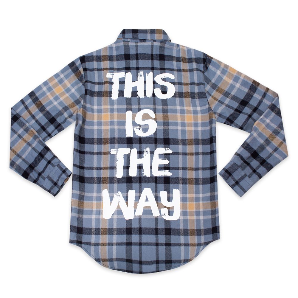 Star Wars: The Mandalorian Flannel Shirt for Adults by Cakeworthy