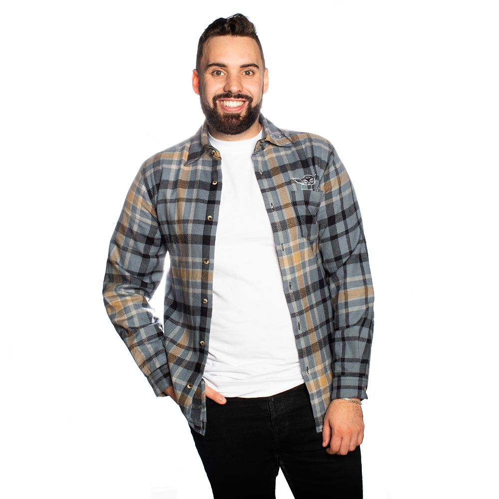 Star Wars: The Mandalorian Flannel Shirt for Adults by Cakeworthy