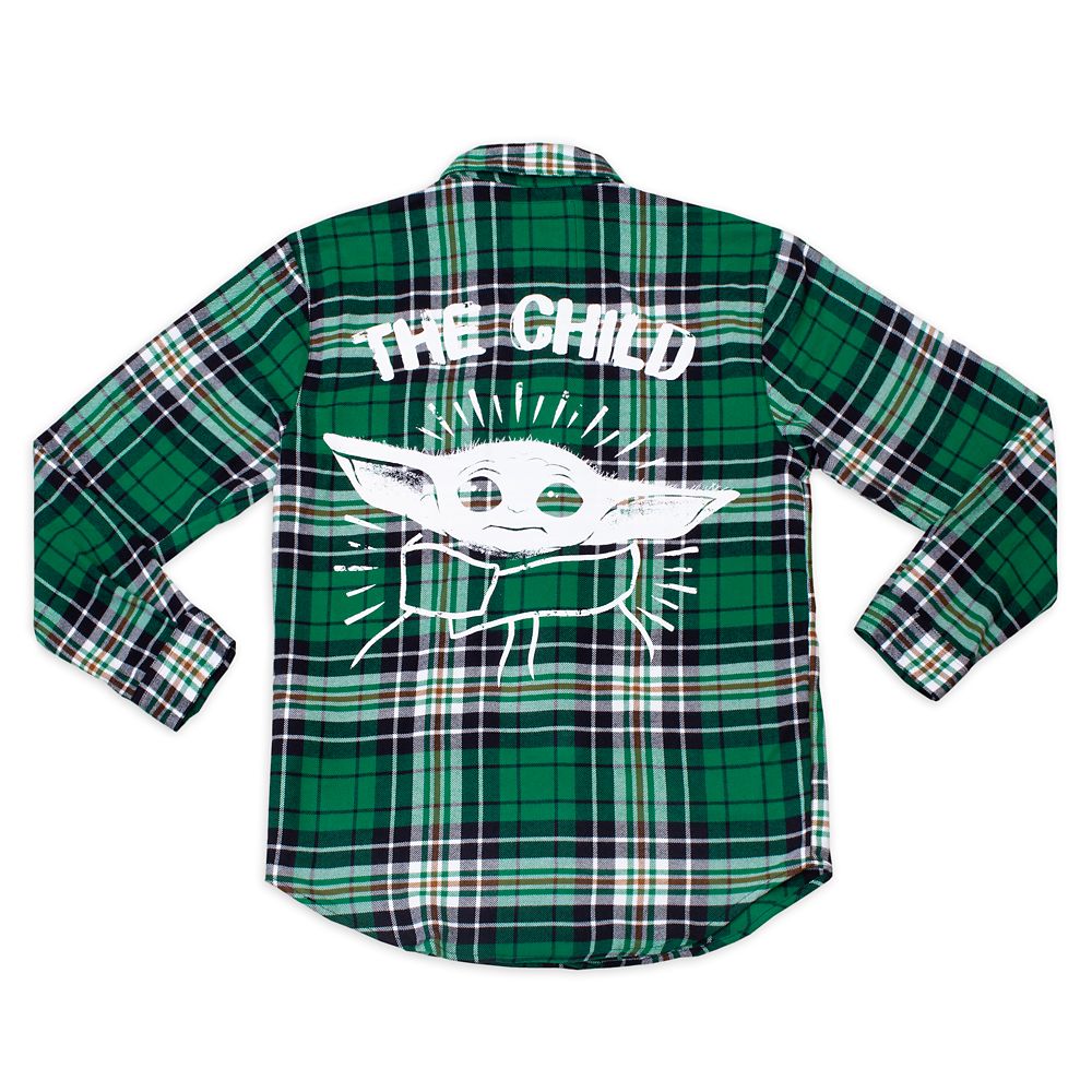 The Child Flannel Shirt for Adults by Cakeworthy – Star Wars: The Mandalorian