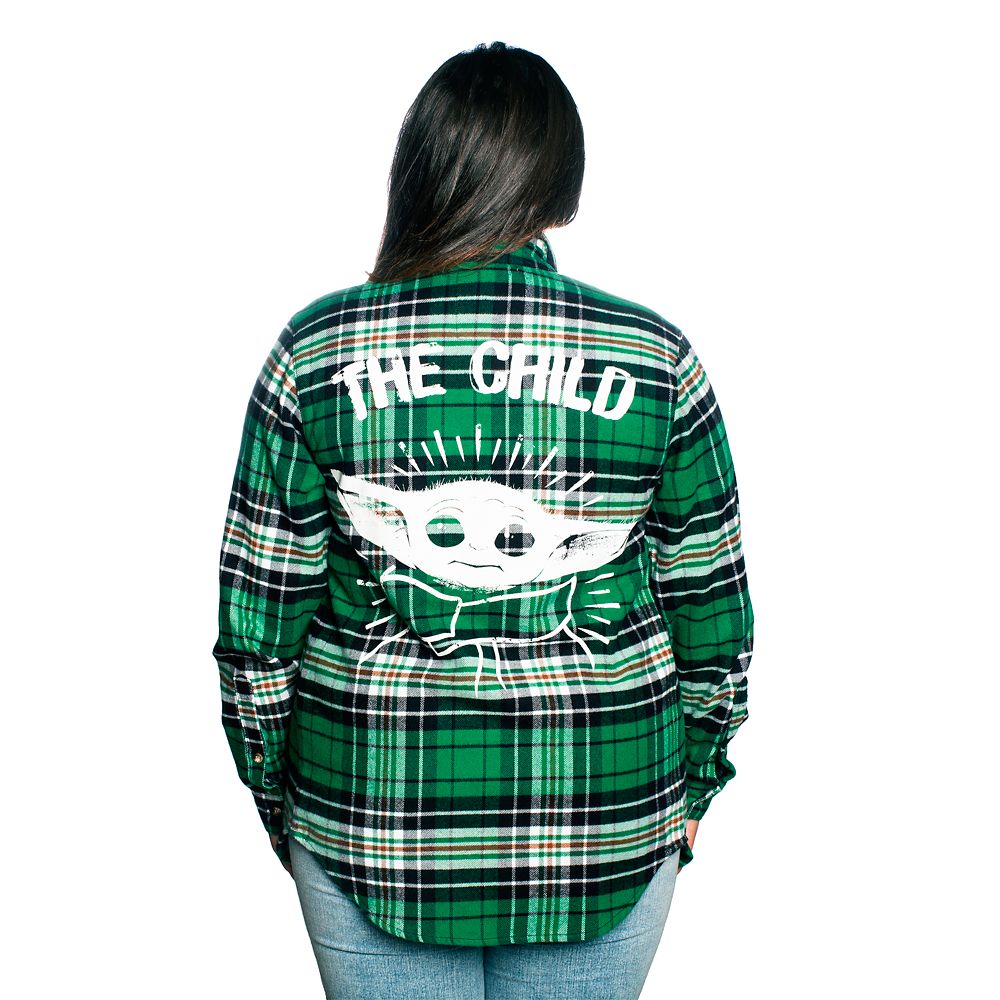 The Child Flannel Shirt for Adults by Cakeworthy – Star Wars: The Mandalorian