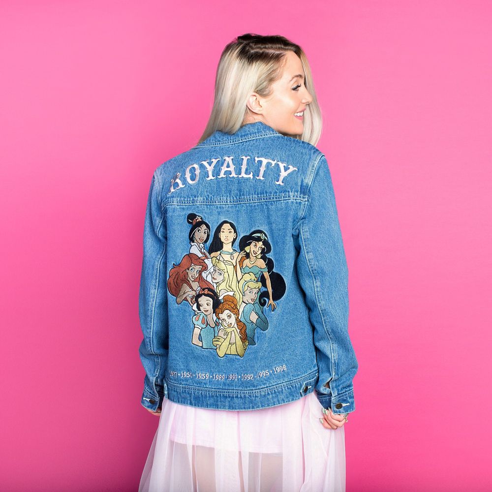 Disney Princess Denim Jacket for Adults by Cakeworthy available online ...