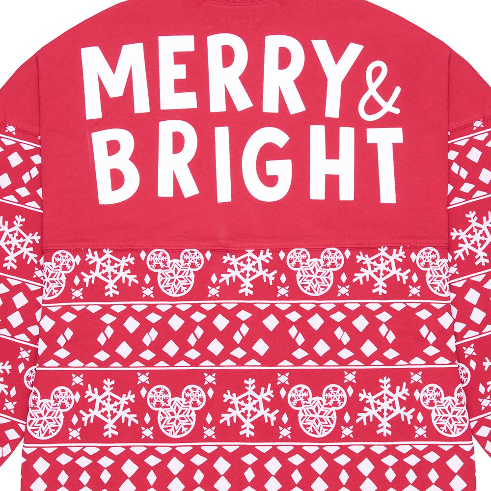 Mickey Mouse ''Merry & Bright'' Holiday Spirit Jersey for Adults
