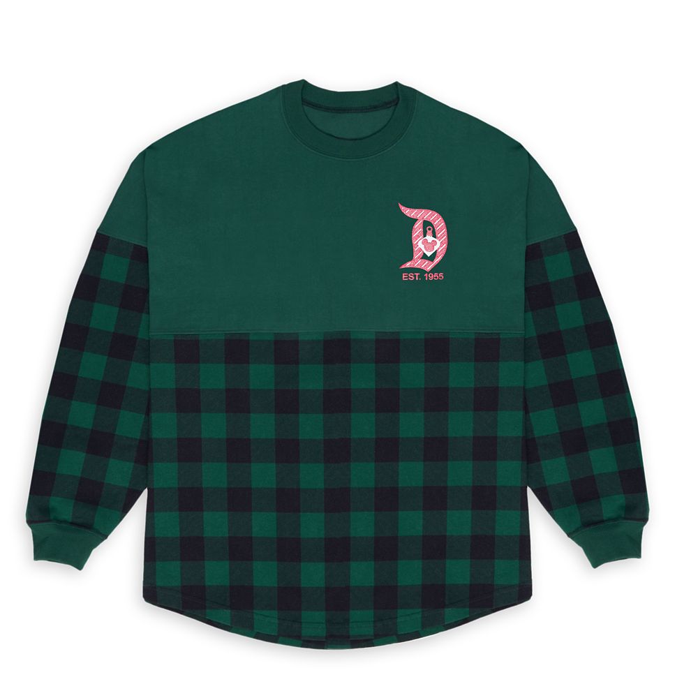 Disneyland Holiday Plaid Spirit Jersey for Adults