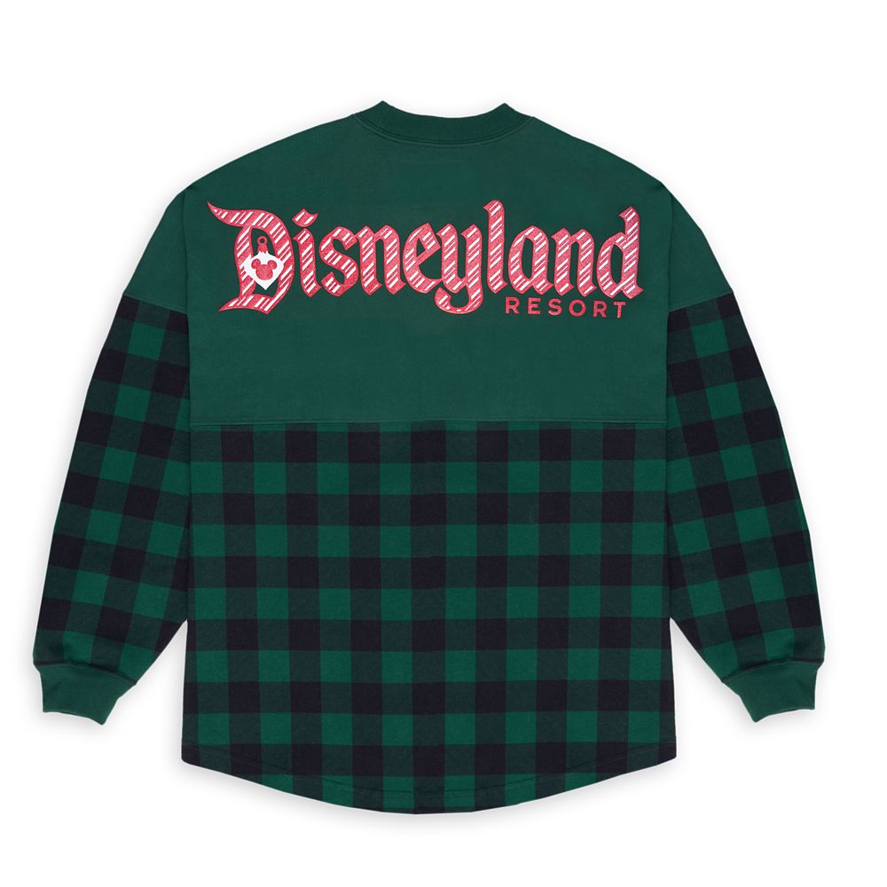 Disneyland Holiday Plaid Spirit Jersey for Adults