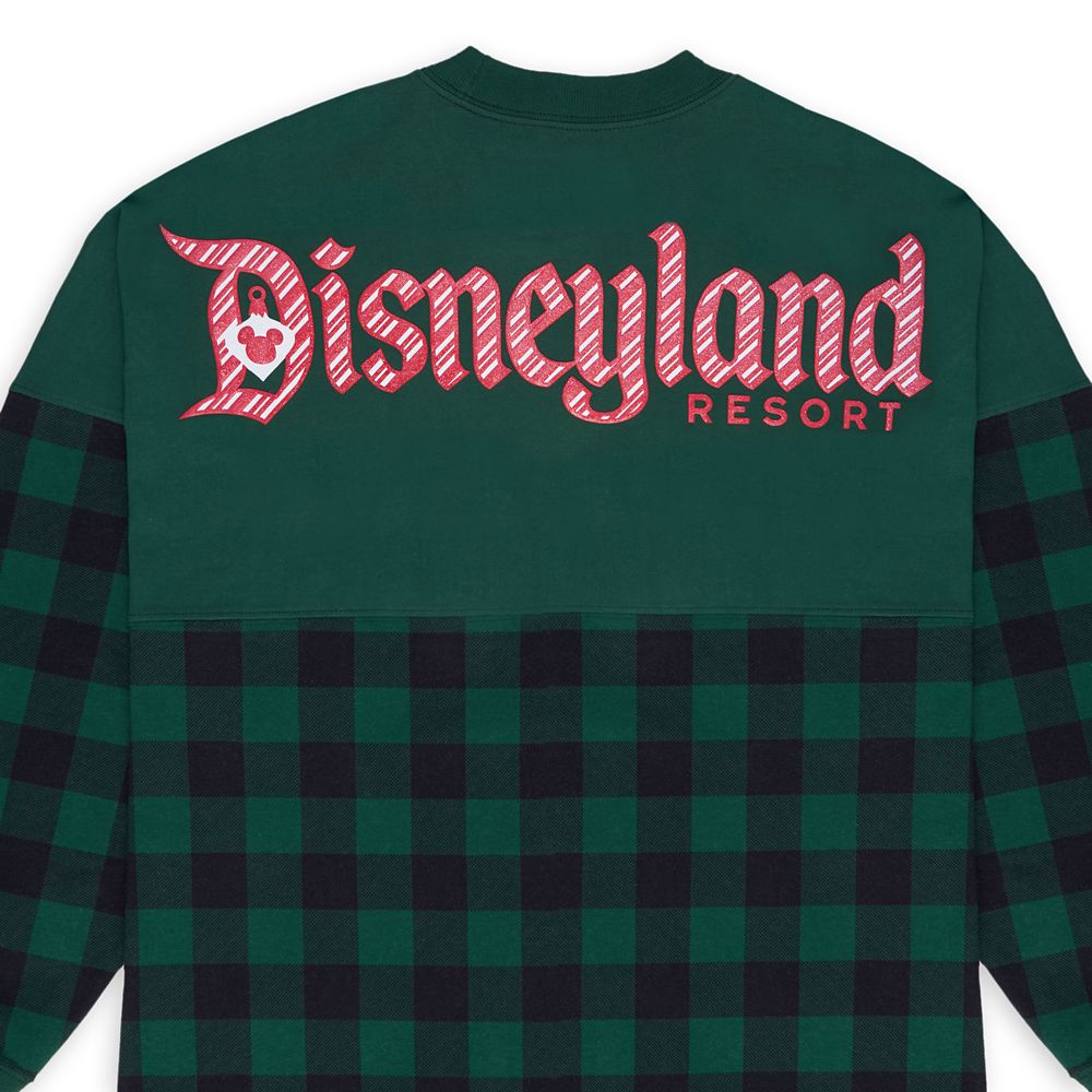 Disneyland Holiday Plaid Spirit Jersey for Adults